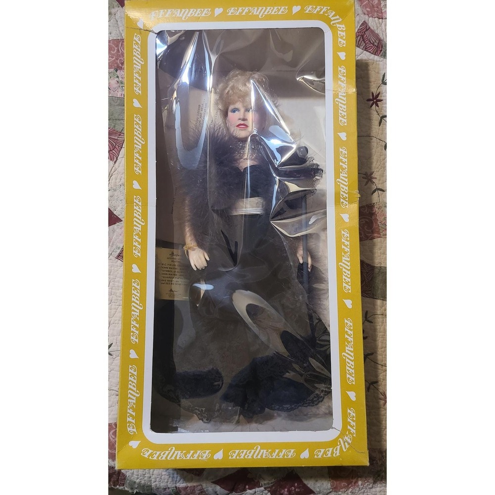 Vintage Effanbee 1982 Mae West Legend Series Doll Come‎ Up and See Me Sometime